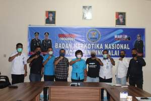 BNN Tanjungbalai Paparkan Kinerja dan Pencapaian Selama Setahun Terakhir