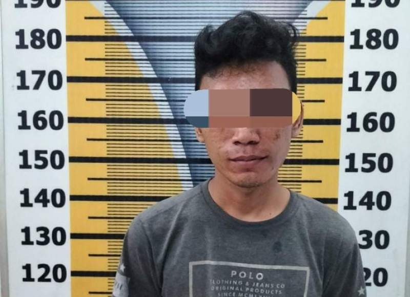 Pengedar narkoba asal Tebing Tinggi ditangkap.(istimewa).
