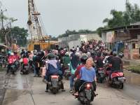 Proyek Jembatan Cisoka 2 Dinilai Mangkrak, Pengawas : Konfirmasi ke Dinas