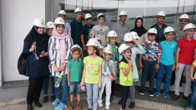 Kunjungan pelajar Iran ke pabrik kertas PT IKPP Tangerang.