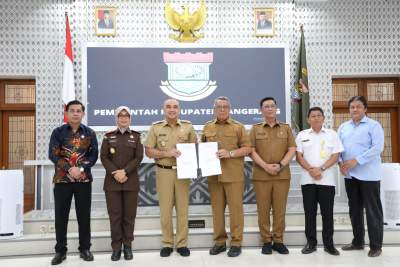 Pemkot Terima Hibah Aset Pemkab Tangerang.