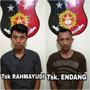 Dua Pelaku Pencuri Batrey Tower BTS Di Kresek Dibekuk Polisi