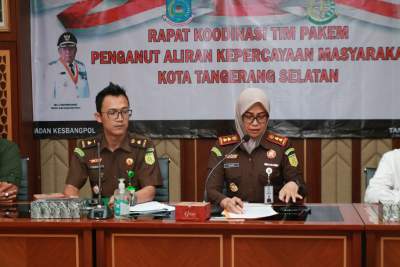 Kejari Tangsel Antisipasi Munculnya Aliran Agama Sesat di Masyarakat