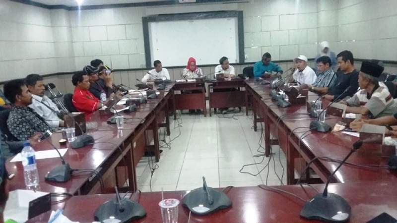 KPPLC saat audensi dengan DPRD Kota Tangerang