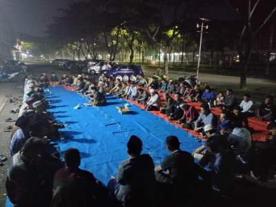 Caleg Partai Gelora Gelar Do'a Bersama di Bizlink