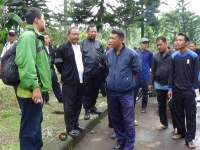 Aksi mogok kerja satpam dan petugas kebersihan (25/2)