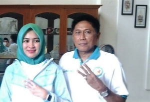 Ketua DPD Nasdem berikan ucapan selamat Kemenangan kepada pasangan Airin - Benjamin