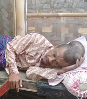 Warga Miskin Asal Sukadiri Idap Penyakit Tumor Ganas