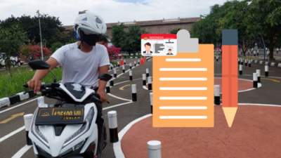 Aturan yang mengharuskan penyertaan sertifikat mengemudi untuk pembuatan Surat Izin Mengemudi (SIM). (foto: Kompas.com/MITA AMALIA HAPSARI) Ilustrasi: Aisyah/db