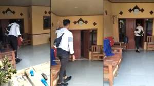 VIDIO: Nasib Apes Dialami Penagih Hutang, Bukanya Menerima Uang Justru Disiram oleh Nasabah