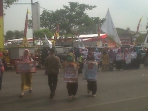 Hari Solidaritas Jilbab Internasional, Mahasiswi Lakukan Aksi