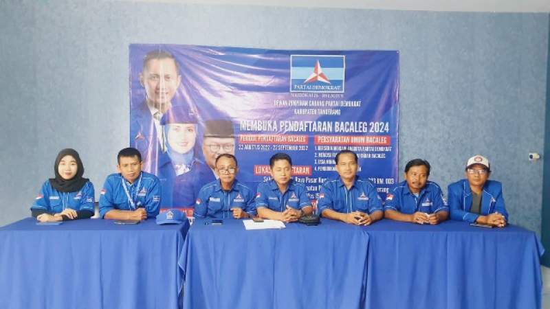 Pendaftaran Bacaleg Demokrat Kembali Dibuka