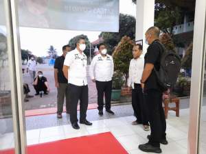 Bakal Dikunjungi Wapres RI,Camat Balaraja Tinjau Kesiapan SMAN 19