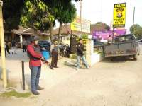 Antisipasi Teror, Mako Polsek Petir Lakukan Simulasi.