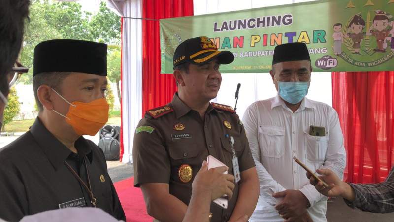 Kejari Kabupaten Tangerang Sediakan Wifi Gratis Untuk Siswa Belajar Daring