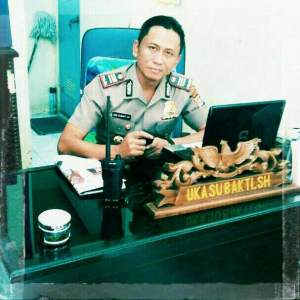 Kapolsek Kronjo AKP Uka Subakti