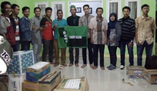 HMI-MPO Cabang Serang Lakukan Ikhtiar Kemanusiaan