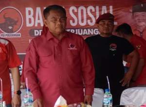 Ketua DPC PDIP Kabupaten Serdang Bedagai, Darma Wijaya.