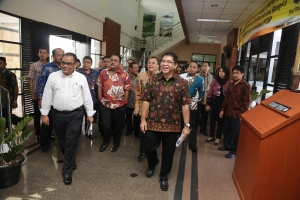 Badan Koordinasi Penanaman Modal (BKPM) melakukan kunjungan kerja ke Badan Koordinasi Penanaman Modal Pelayanan Terpadu (BKPMPT) Provinsi Banten