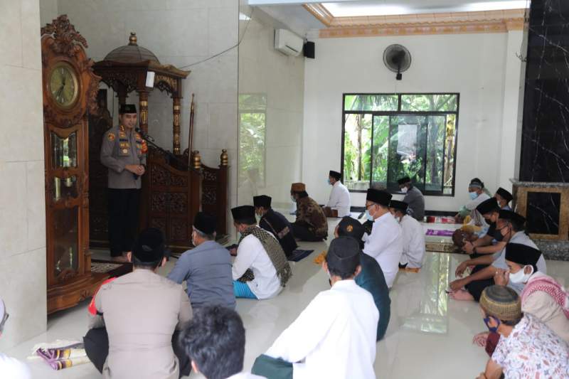 Kapolresta Tangerang Gelar Jumling ddi Masjid Husnul Khatimah