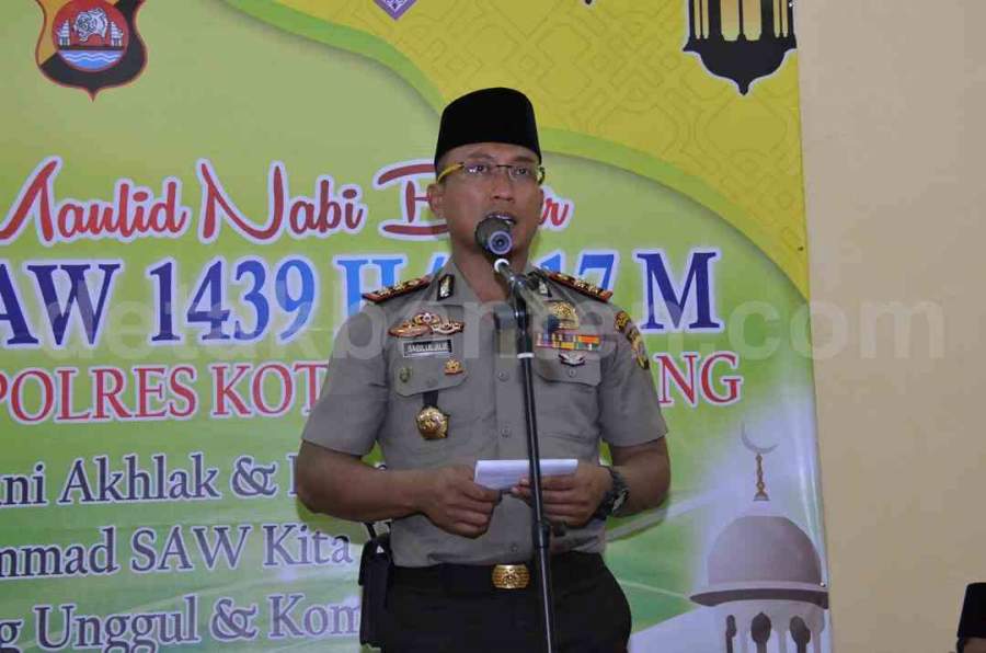 Rayakan Maulid Nabi, Kapolresta Tangerang Minta Anggota Polisi Teladani Rosul