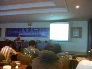Menambah Wawasan Kode Etik Jurnalistik, PWI Mengadakan SJI di Kadin Banten