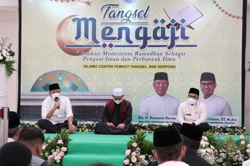 Sambut Bulan Ramadhan, Pemkot Gelar Tangsel Mengaji