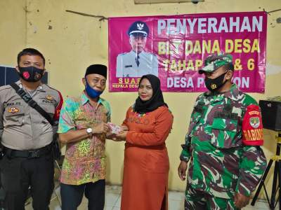 Rampung, Pemdes Pekayon Salurkan BLT DD Hingga Bulan Desember