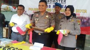 Empat Pelaku Spesialis Curanmor Dibekuk Polrestro Tangerang