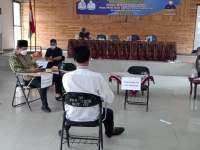 Daerah Dapil IV, Wahyu Agusti Monitoring Test Tertulis Balon Kades