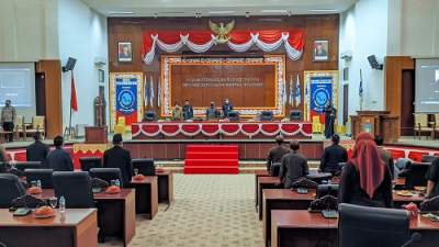 DPRD Babel Gelar Rapat Paripurna Penetapan AKD