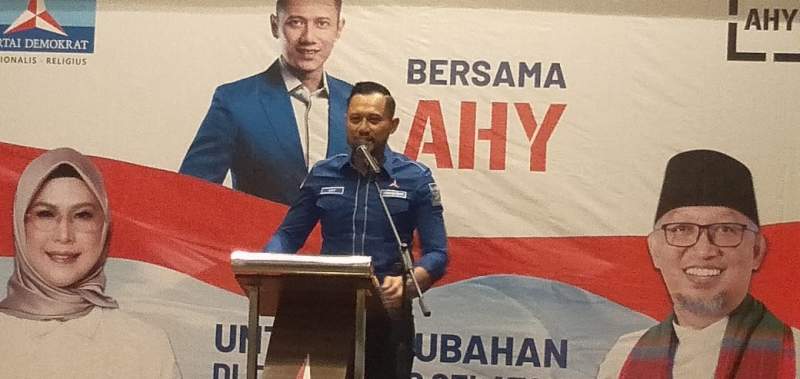 Turun Gunung, AHY Beri Semangat Kader Demokrat Untuk Menangkan Azizah-Ruhamaben