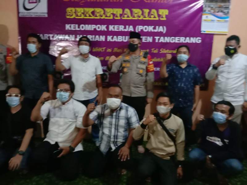 Kapolresta dan Anggota DPRD Hadiri Peresmian Kantor Pokja Wartawan