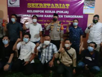 Kapolresta dan Anggota DPRD Hadiri Peresmian Kantor Pokja Wartawan