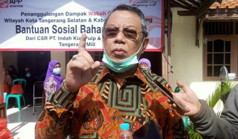  Benyamin Davnie, Wali Kota terpilih pada Pilkada Tangsel 2020.