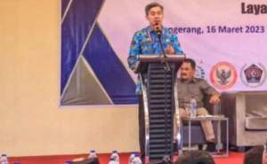 Kadis Hadiri Sosialisasi Jaksa.