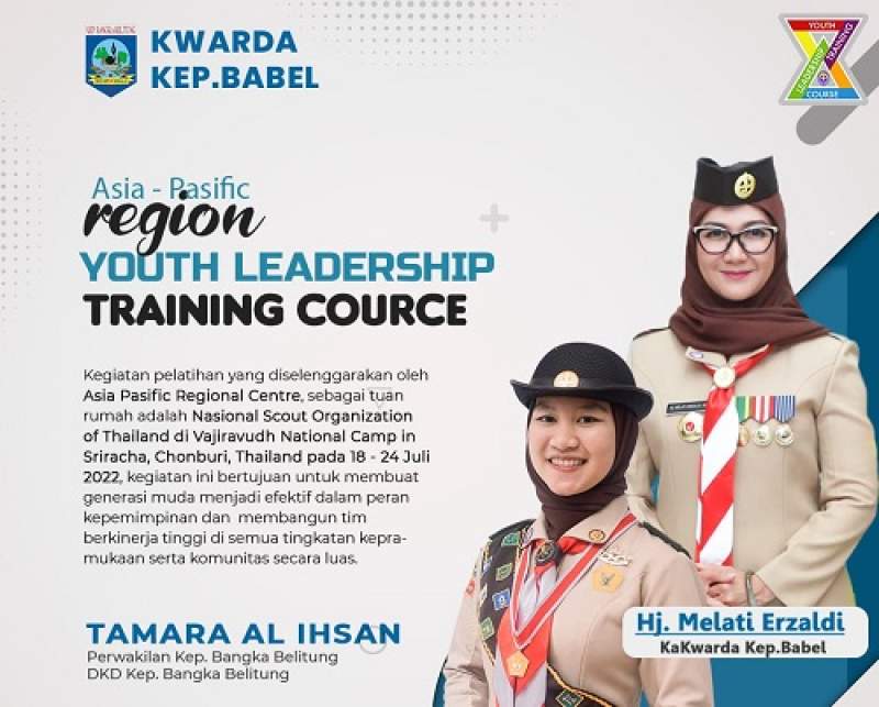 Membanggakan! Pramuka Penegak Garuda Babel Wakili Indonesia di APR Thailand