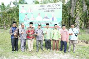 Waris Thalib Tinjau Pembangunan Ponpes Misbah El Shuduri Tanjungbalai