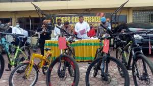 Curi Sepeda, Empat Residivis Berhasil Ditangkap