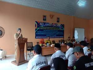 Ratusan kades di Provinsi Sulut Kunjungi Kantor Desa Cikuya