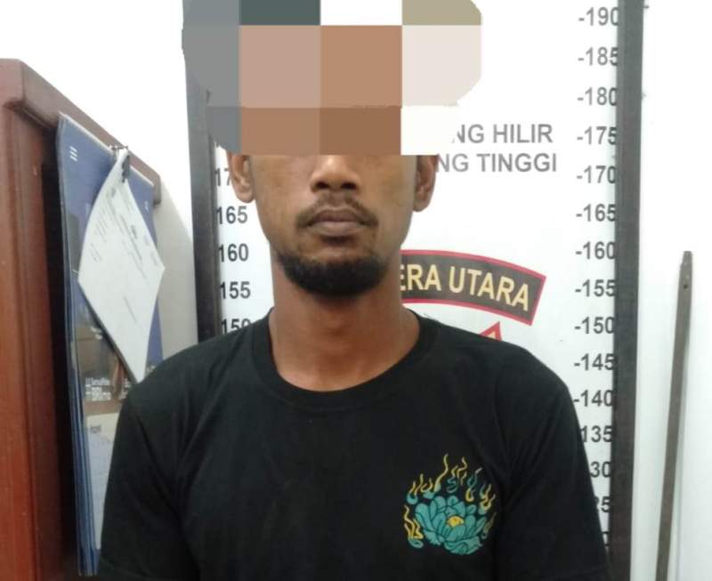 Pelaku penggelapan motor asal Tebing Tinggi ditangkap.(istimewa).