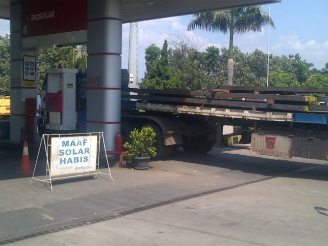 Cilegon Langka BBM Jenis Solar