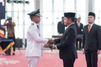 Pj Gubernur Sumatera Utara, Hassanudin lantik Moetaqqien Hasrimi sebagai Pj Wali Kota Tebing Tinggi