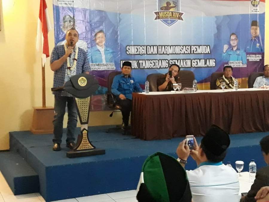 Sekda Kabupaten Tangerang Buka Musda XIV DPD KNPI   