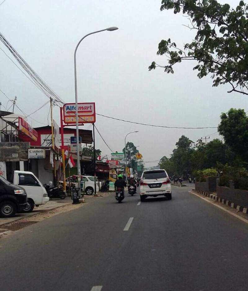 Program Tangerang Terang (PJU) di Jalan Raya KH Hasyim Ashari, Kota Tangerang. 
