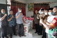 Pemkab Asahan Salurkan Bantuan Kepada Korban Kebakaran Sei Apung Jaya