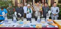 Polda Banten Musnahkan Shabu Senilai 3 Milyar