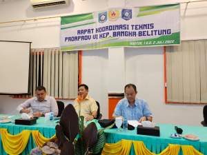 Panitia Porprov VI Bangka Belitung Gelar Rapat Koordinasi Teknis