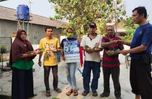 Bentuk Kepedulian, Abdul Latif Sodakoh Kurban Kepada Relawan dan Masyarakat