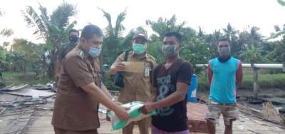 Rumahnya Rata Dengan Tanah Akibat Puting Beliung, Miskad Butuh Bantuan